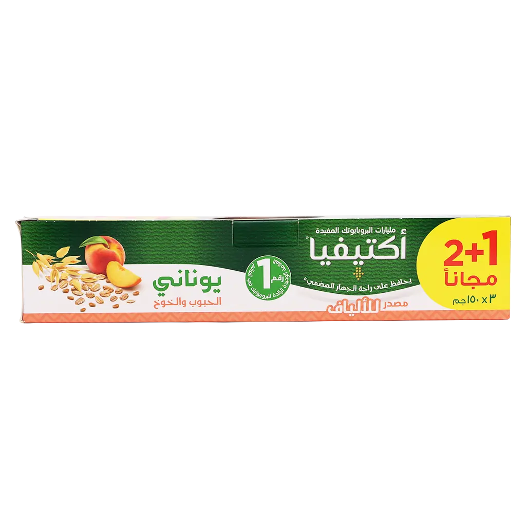 Activia Greek Yoghurt Peach Cereals 3 pcs 150 gm - view 3