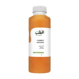 الحطب عصير طازج الجزر و البرتقال 1 لتر