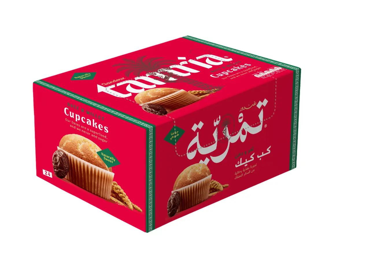 Gandour Tamria Cup Cake Date & Millet 24 pcs 25 gm - view 1