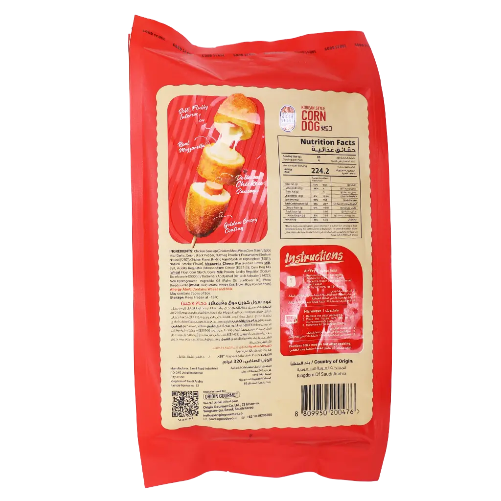 Good Seoul Corn Dog Crispy Chicken & Cheese 80 gm  - view 3