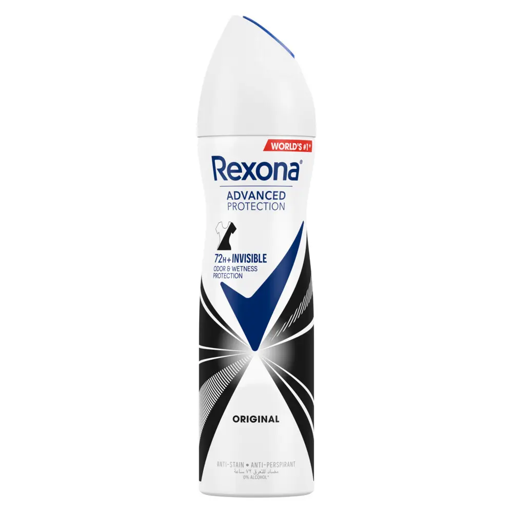 Rexona Antiperspirant Deodorant Spray Invisible Fresh 150 Ml - view 1