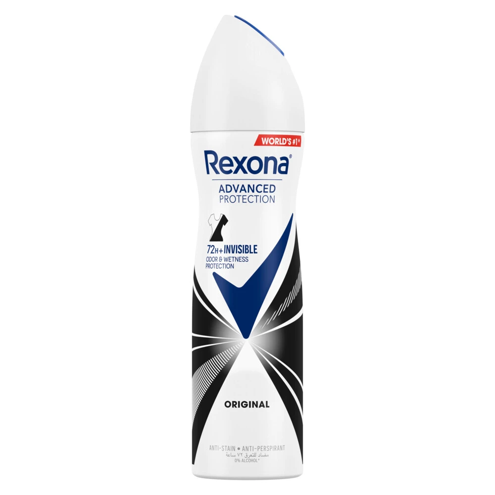 Rexona Antiperspirant Deodorant Spray Invisible Fresh 150 Ml