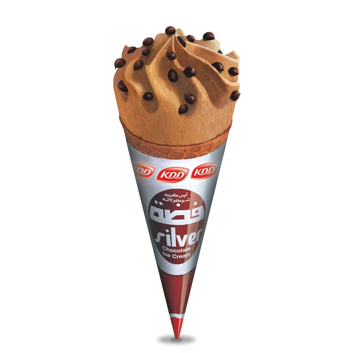 Kdd Ice Cream Silver Cones 130 ml