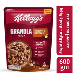 Kelloggs Granola Chocolate & Hazelnuts 600 gm