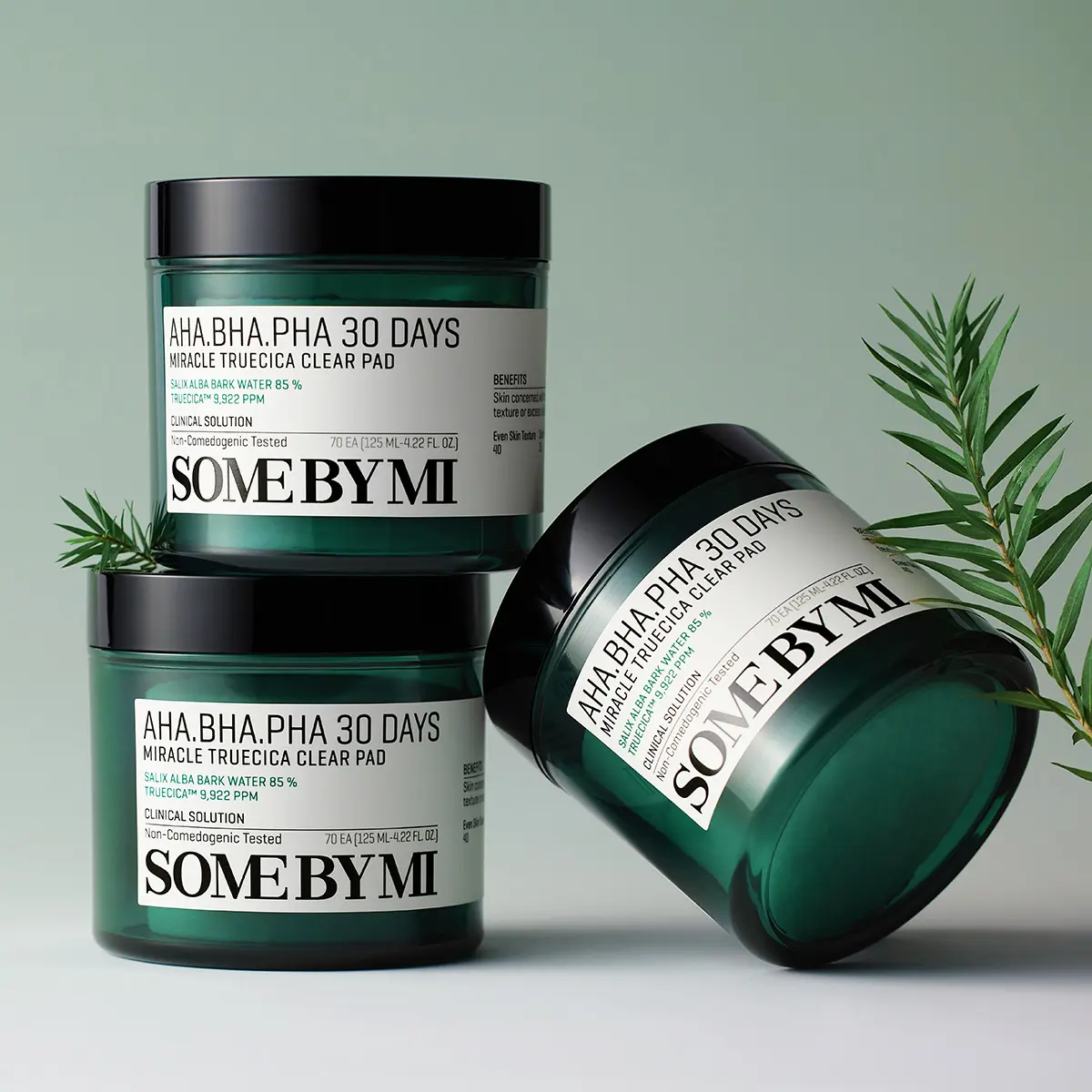 SOME BY MI AHA-BHA-PHA 30 DAYS MIRACLE TRUECICA™ CLEAR PAD 70ea (125ML) - view 9