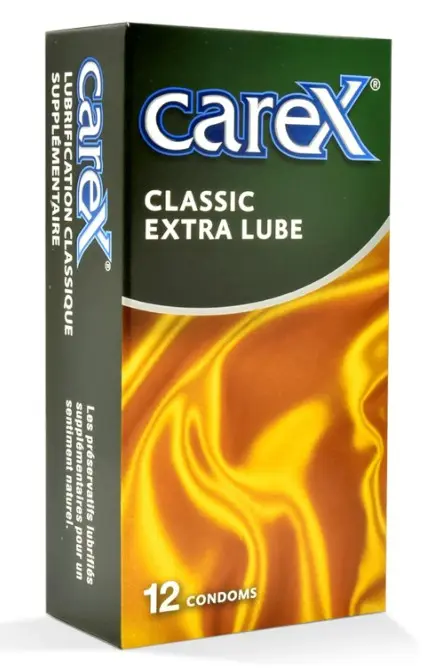 Carex Condoms Classic Extra Lube 12 Pieces - view 1