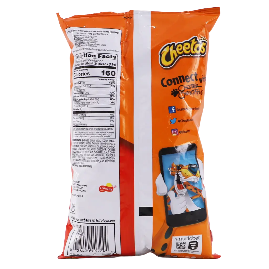 Cheetos Corn Sticks with Cheese 226.8 gm - view 2