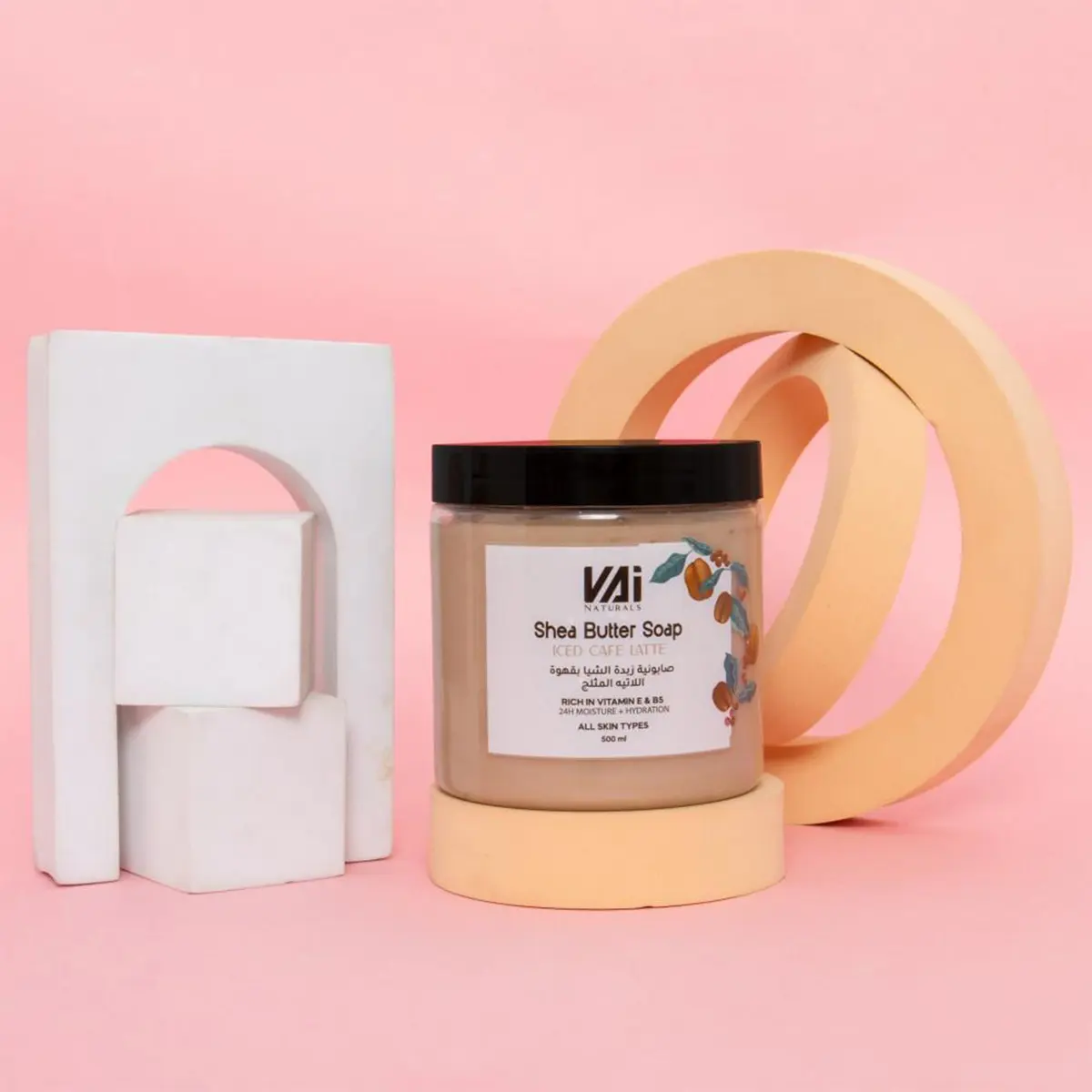 Vai Shea Butter Iced Latte Coffee Soap 500 ml - view 2