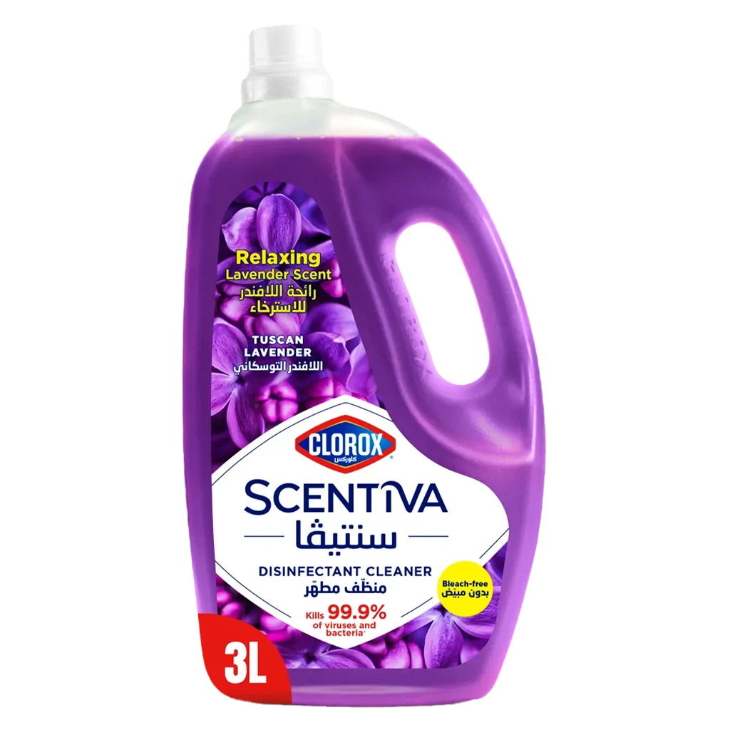 Clorox Scentiva Multipurpose Disinfectant Floor Lavender 3 L
