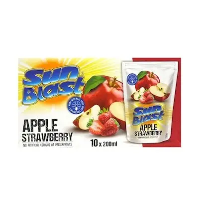 Sunblast Apple Strawberry 10pcs 200 ml - view 1