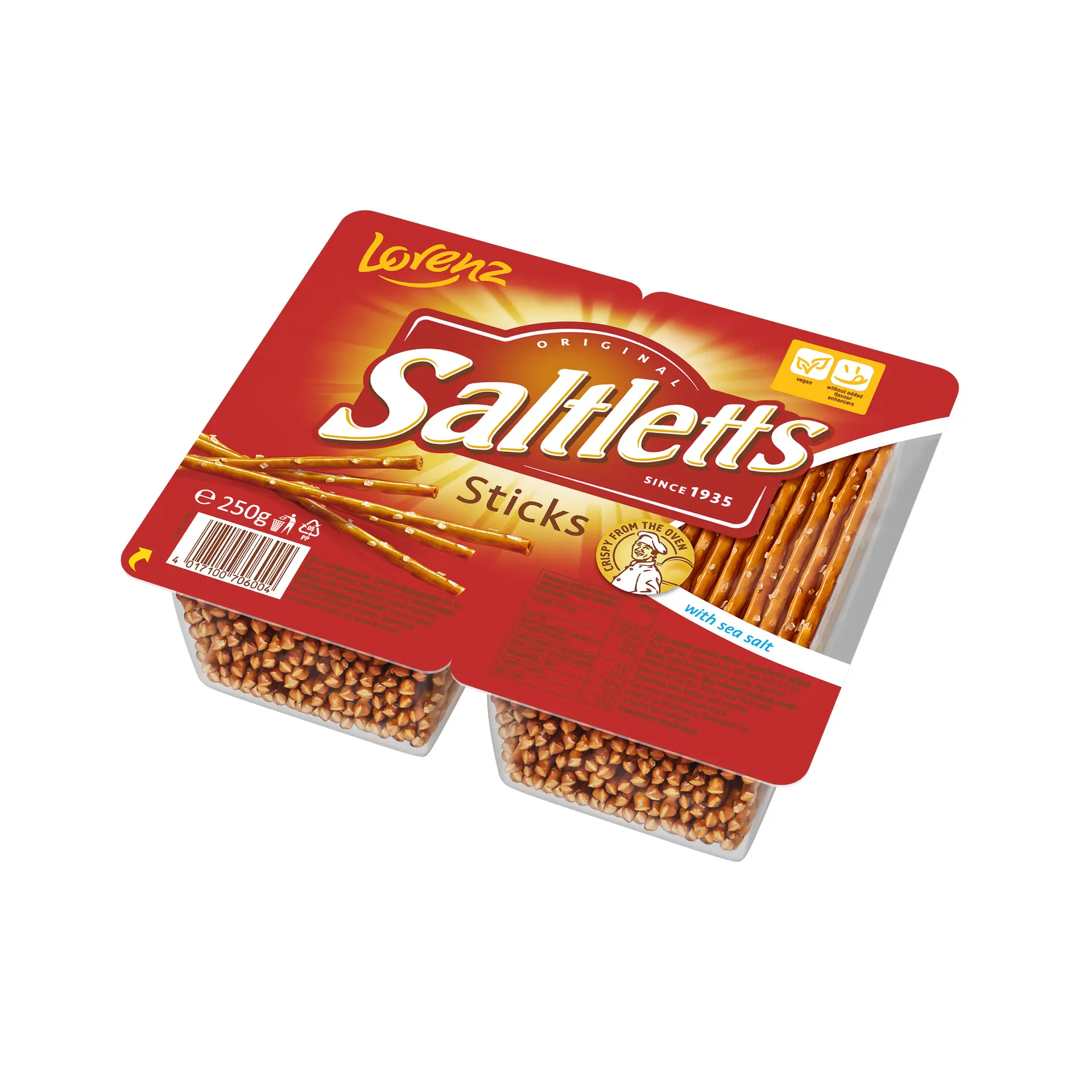 Lorenz Saltletts Sticks Salted 250 gm - view 3