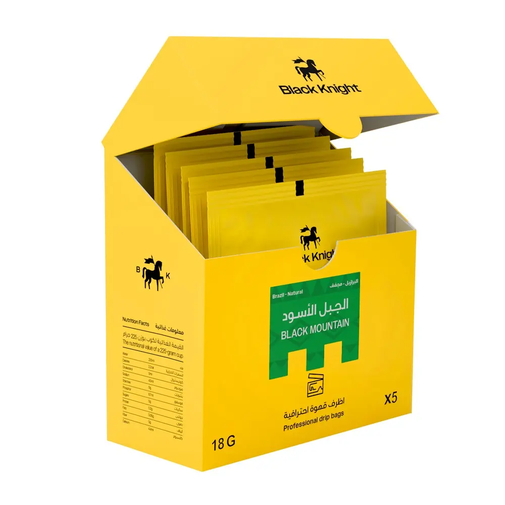 Black Knight Drip Box Brazil Black Mountain Natural 5 PCS - view 5