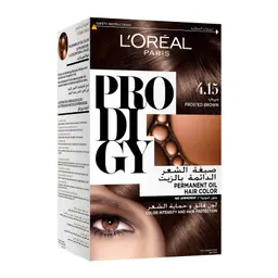 L'Oreal Paris Prodigy Hair Coloring Frosted Brown 4.15