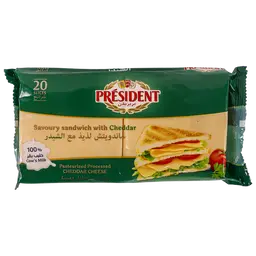 President Slices Sandwich Cheese 400 gr