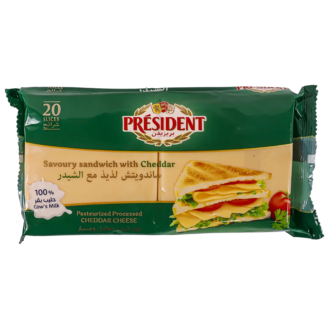 President Slices Sandwich Cheese 400 gr - view 1