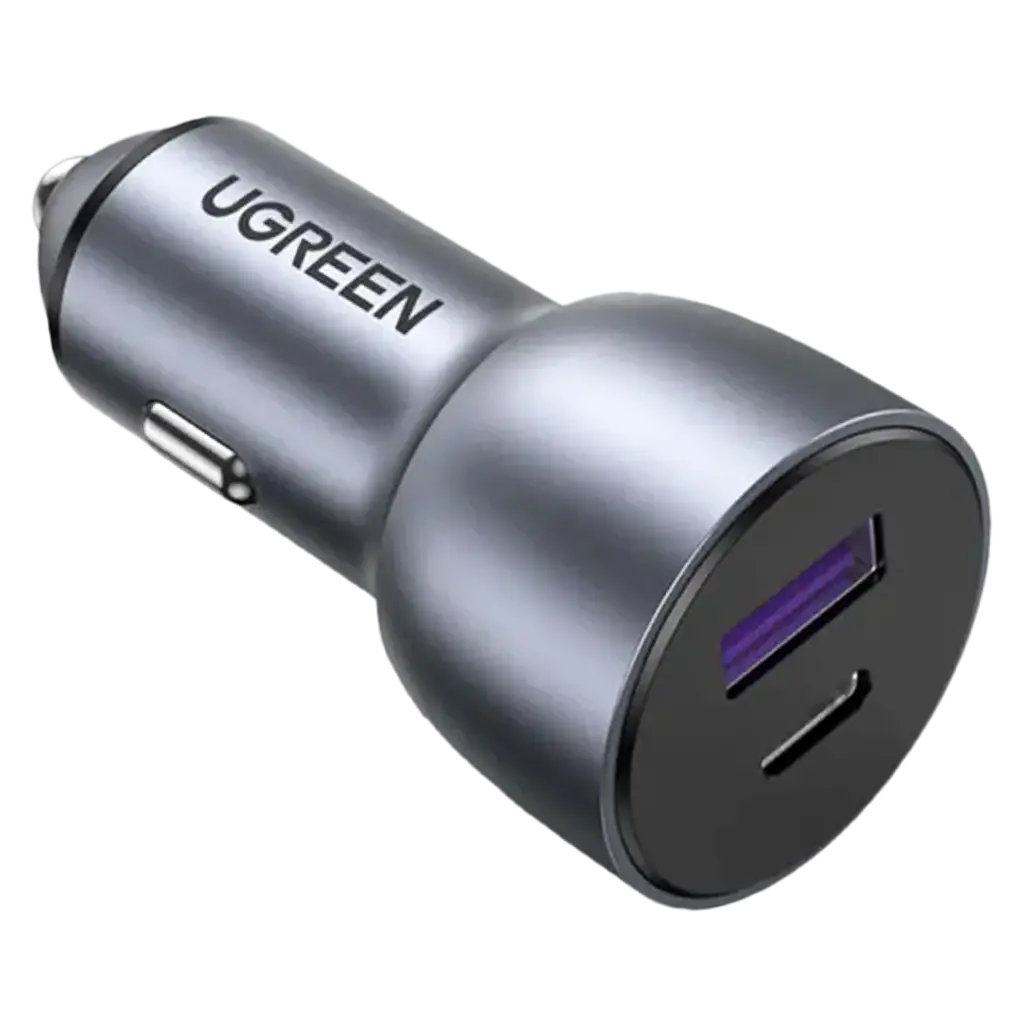 Ugreen 52.5W Car Charger Alu Case Space Grey - view 1