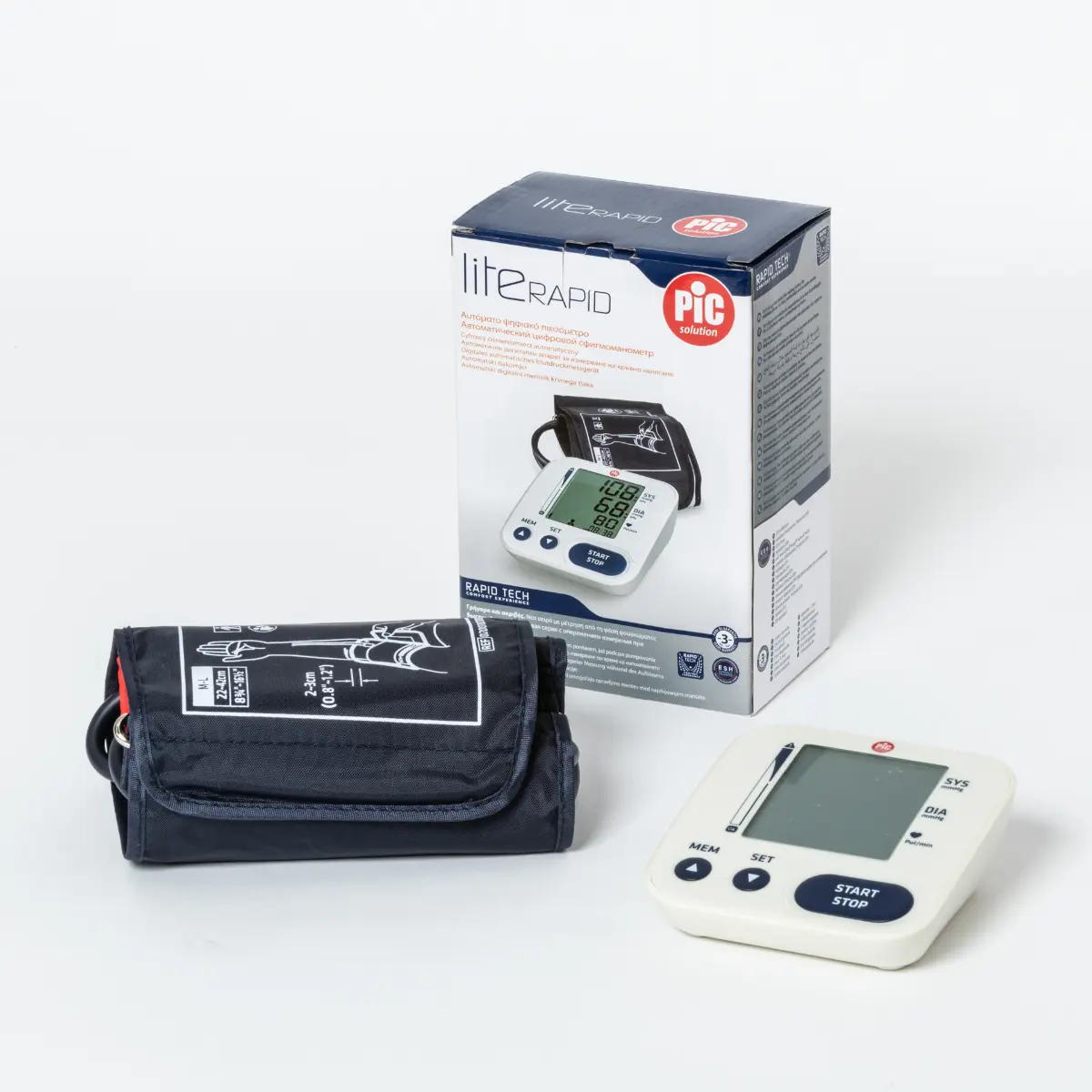 Pic Lite Rapid Blood Pressure Monitor Arm Type - view 2