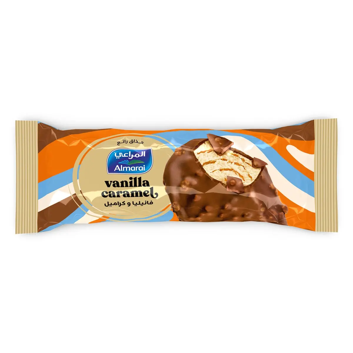 Almarai Ice Cream Stick Vanilla & Caramel 90 ml - view 1