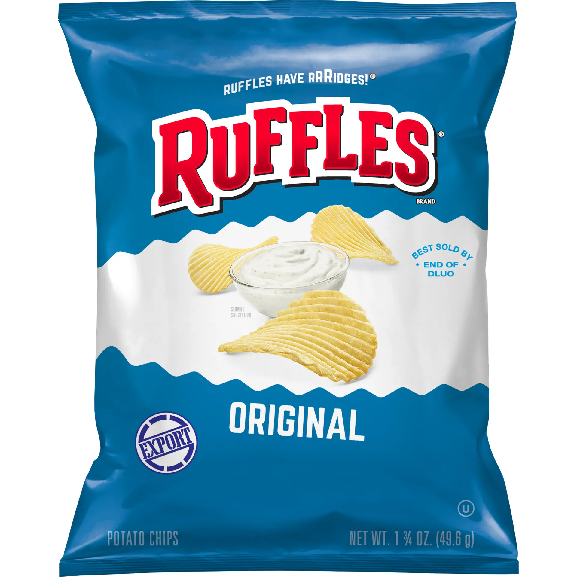 Ruffles Chips Lss Regular 49.5 gm - view 1