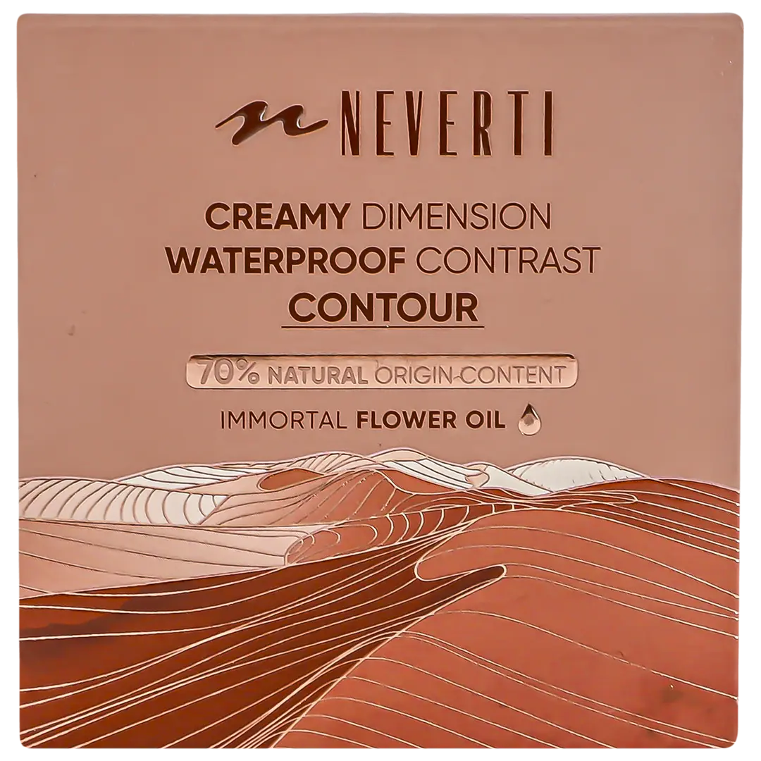 Neverti Creamy Dimension Waterproof Contrast Contour Mocha 003 - view 4