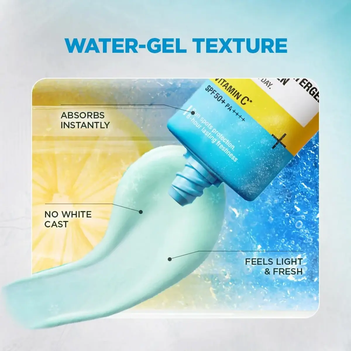 Garnier Super UV Cooling Water Gel Sunscreen SPF 50+ PA++++ - 30 ml - view 8