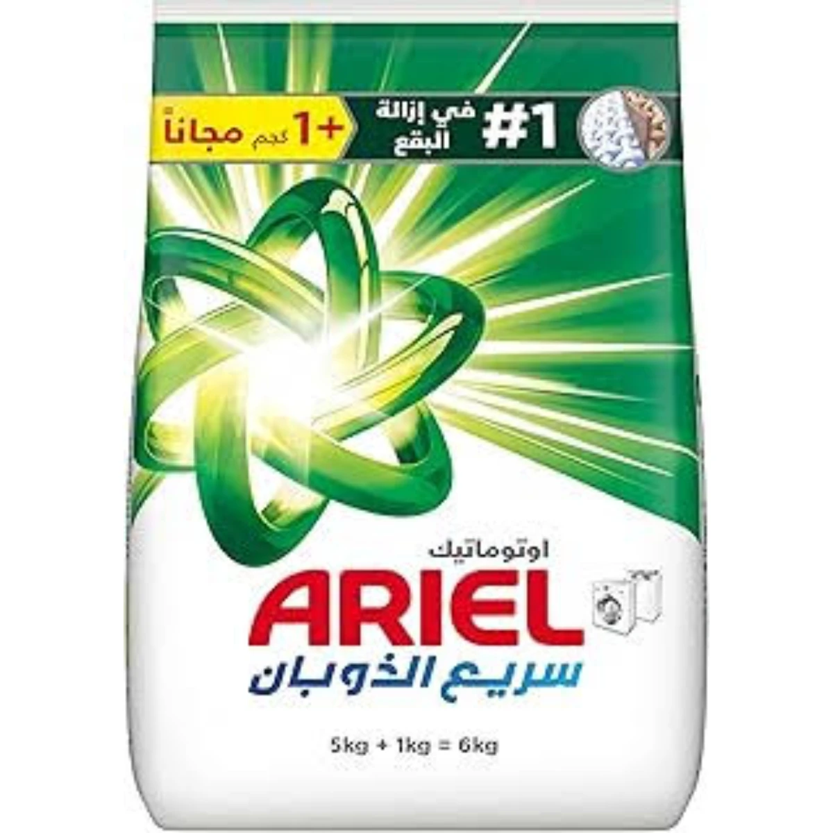 Ariel Automatic Original 5 kg + 1 kg Free
