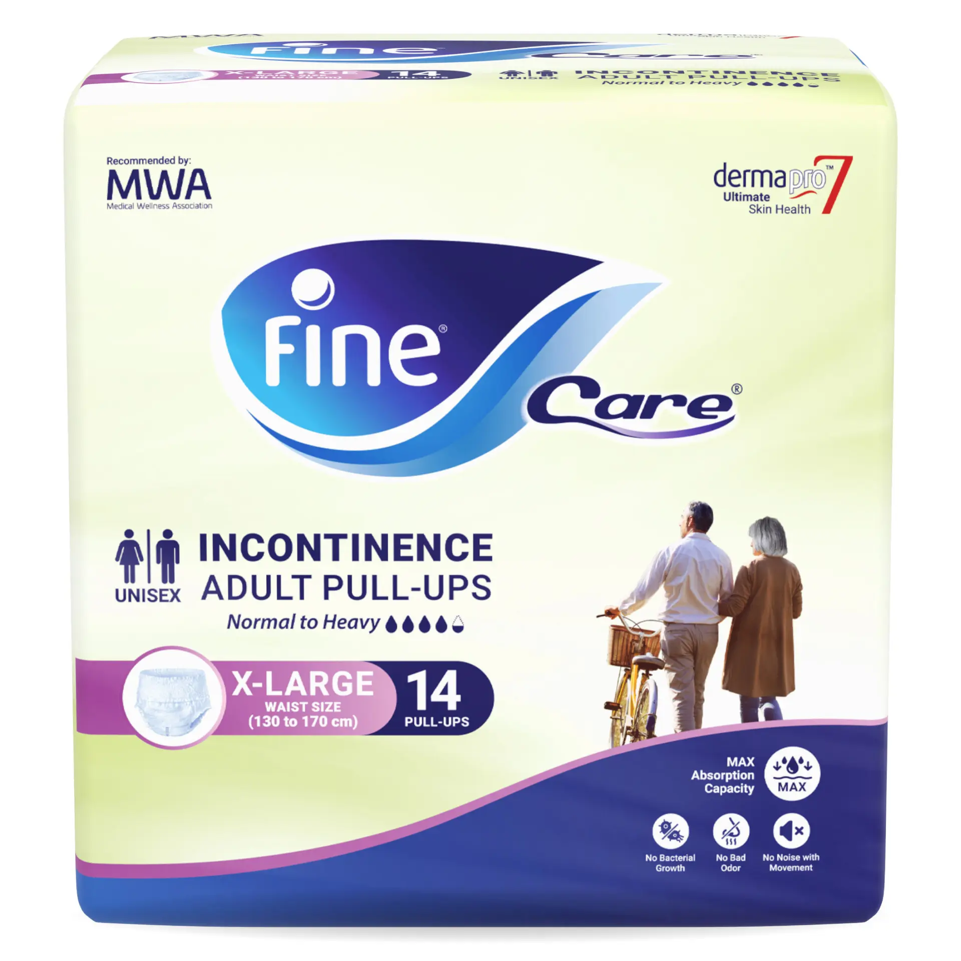 Fine Care DiapersIncontinence Adult  X large 14 Diapers - view 1