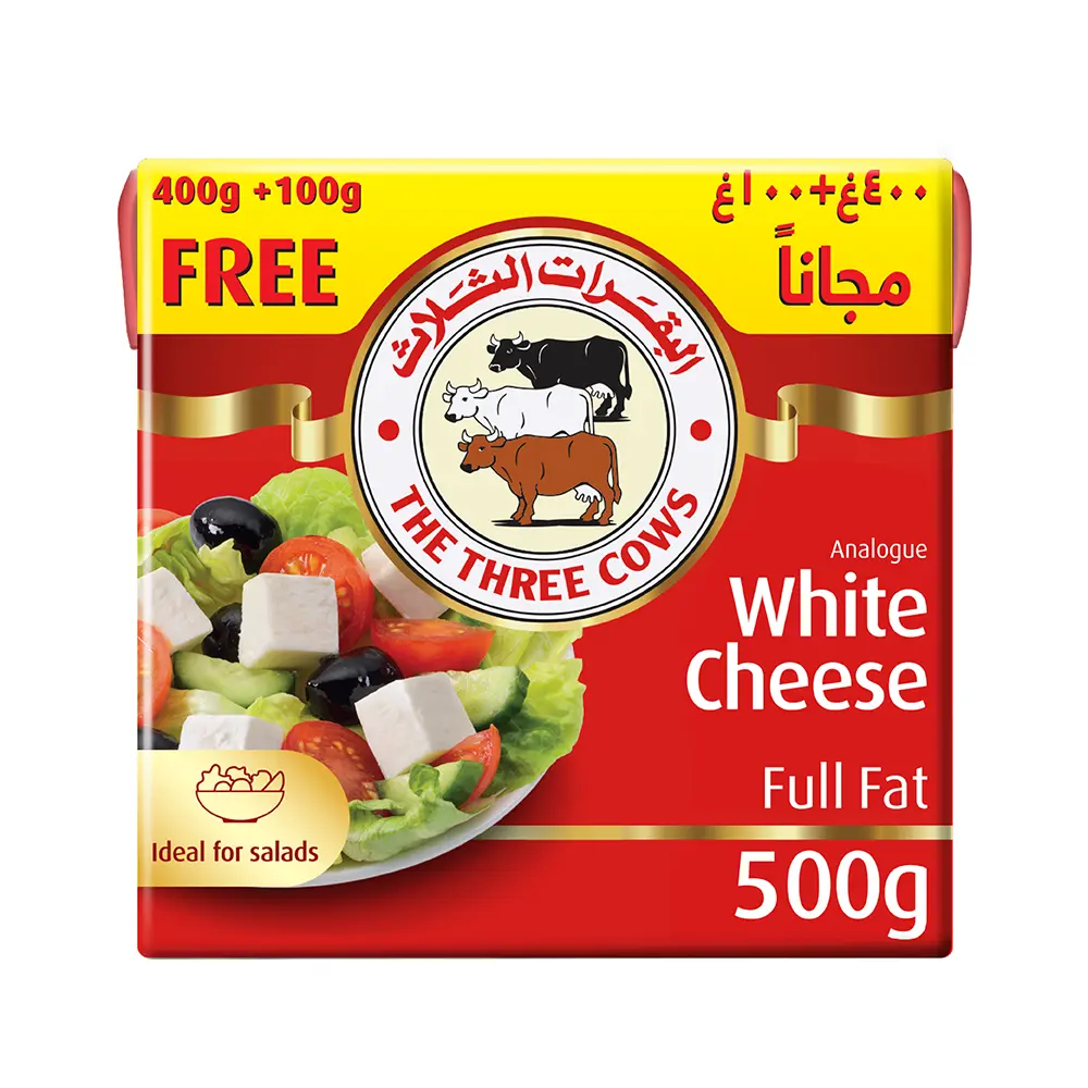 The Three Cows Analogue White Cheese 500 gm - view 2