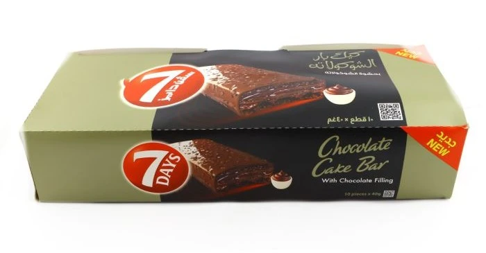 7Days Cake Bar Chococolate 40GmX10