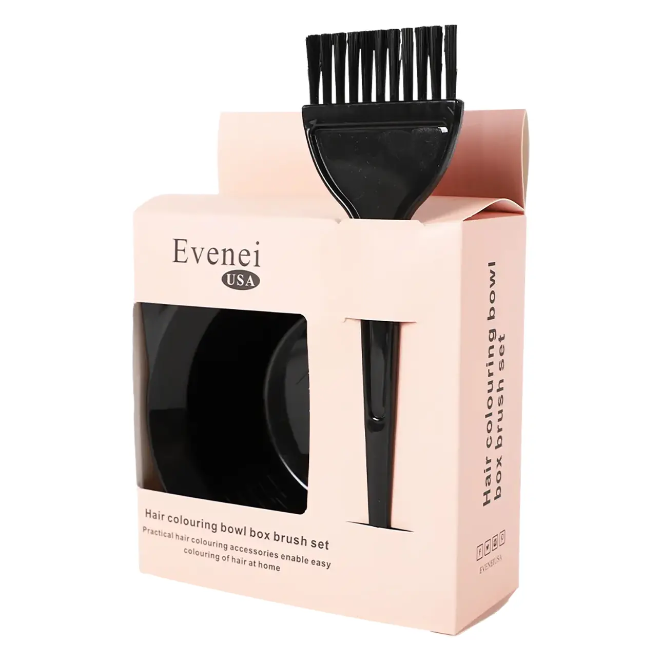 Evenei Hair Colouring Bowl Box Brush Set 8029 - view 1