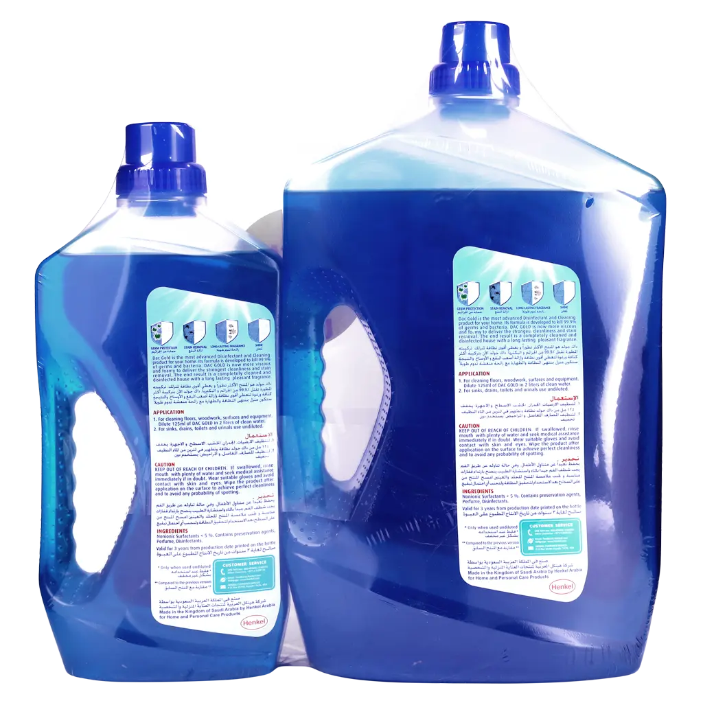 Dac Gold Disinfectant Cleaner Ocean Breeze 3L+1L - view 2
