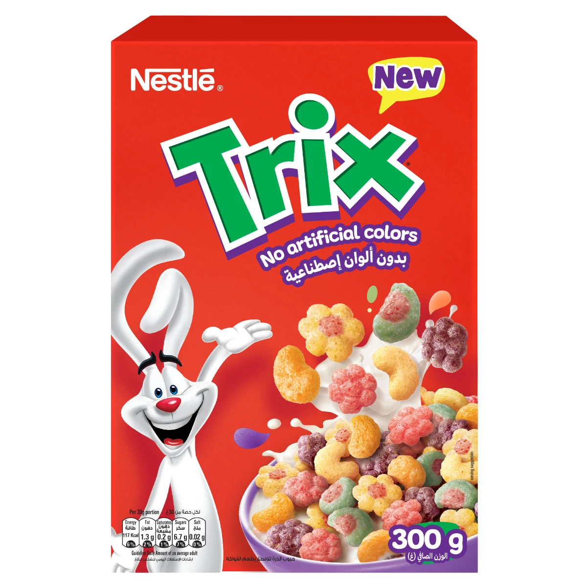 Trix Fruity Breakfast Cereal 300 gm