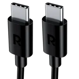 Ravpower Rp-Cb1021 Type-C To Type-C Cable 1 m Tpe Black