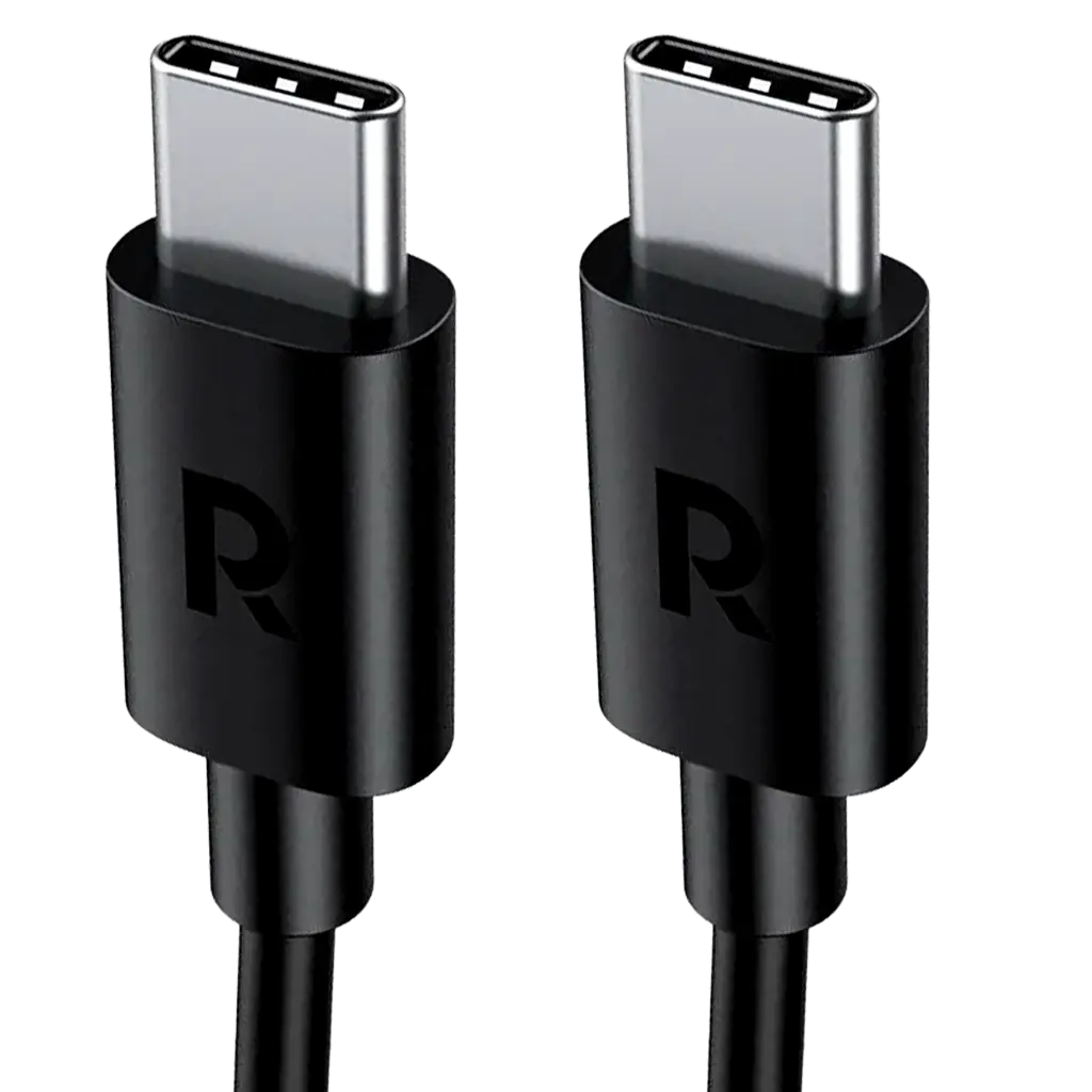 Ravpower Rp-Cb1021 Type-C To Type-C Cable 1 m Tpe Black - view 1