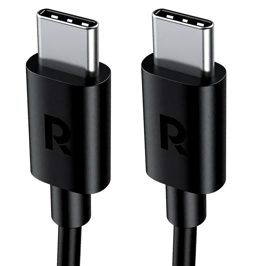 Ravpower Rp-Cb1021 Type-C To Type-C Cable 1 m Tpe Black