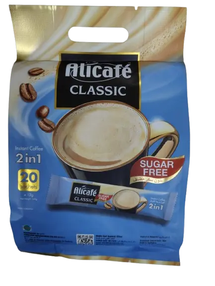 Alicafe Instant Coffee 2 In 1 Classic No Sugar Added 12GmX20 - view 1