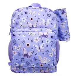 Roco Bag Backpack With Pencil Case 17 inch Butterfly