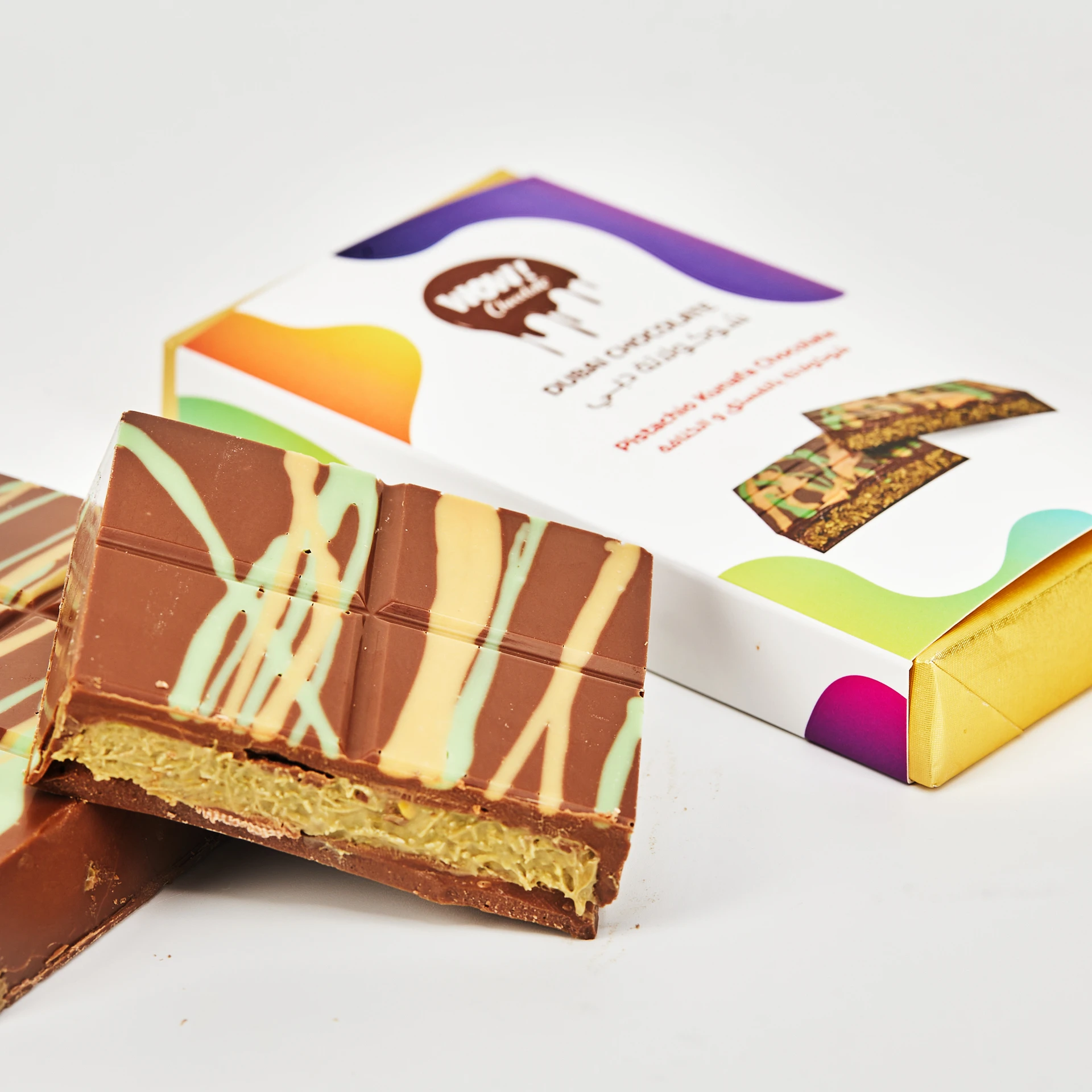 Wow! Dubai Chocolate ⁠Pistachio Kunafa 170 gm