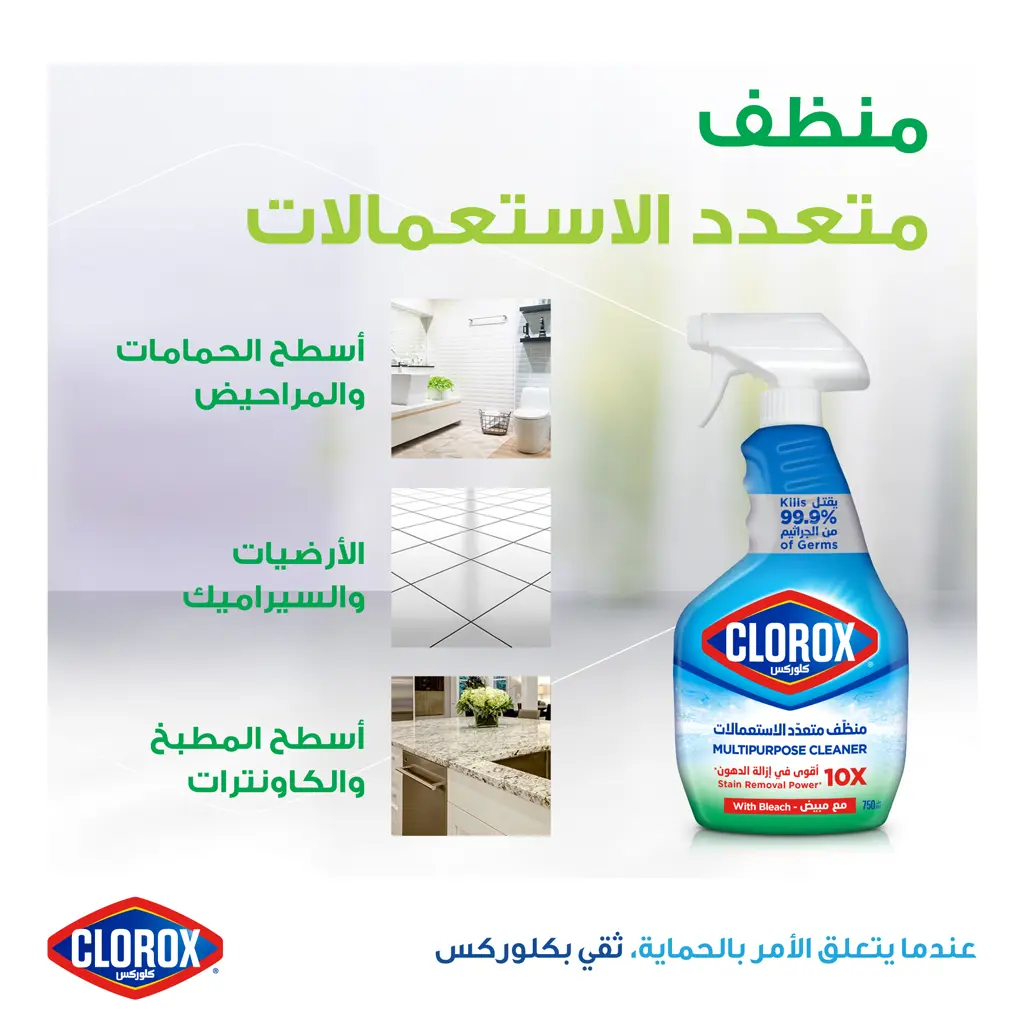 Clorox Sprayer Multipurpose Cleaner 750ml - view 3