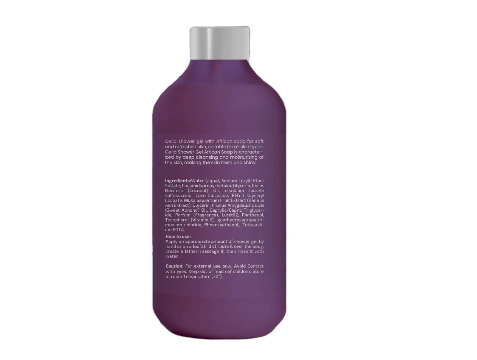 Celia Shower Gel African Soap 500ml - view 6