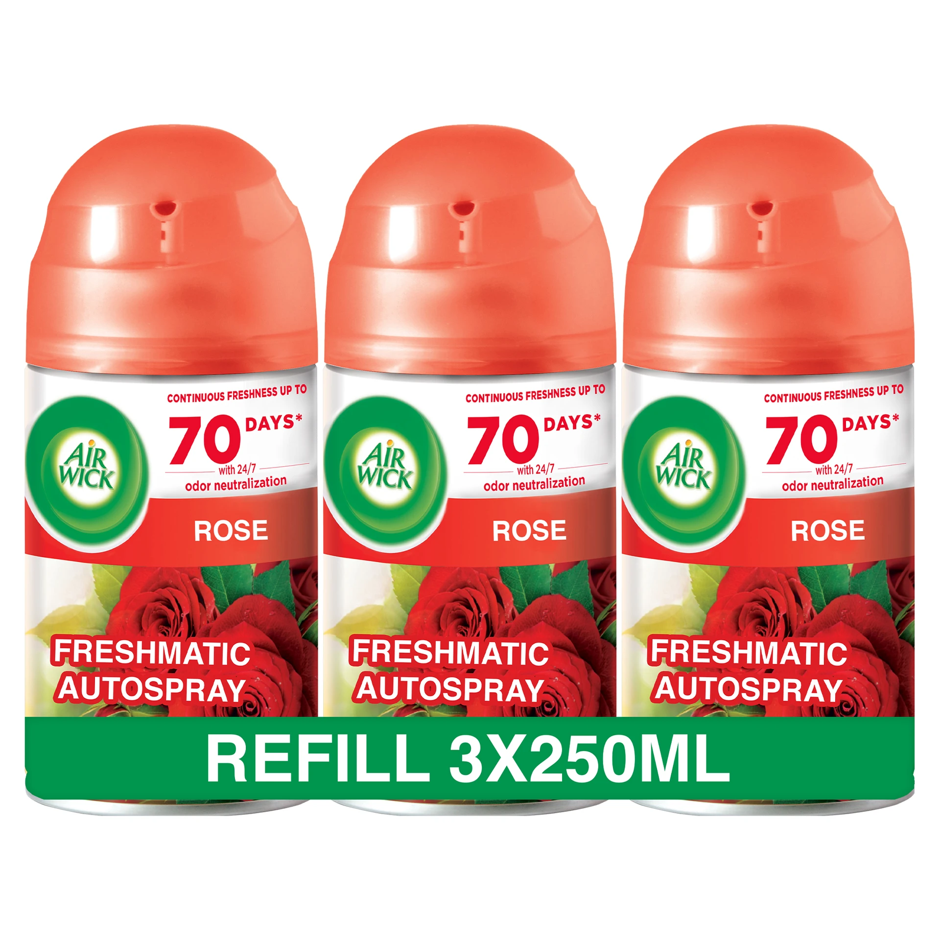 Airwick Freshmatic Midnight Rose Refill 3pcs 250 ml