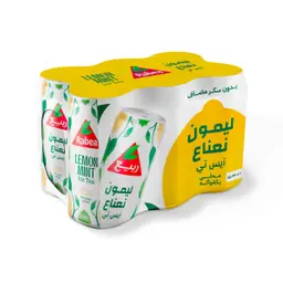 ربيع آيس تي ليمون نعناع 6 حبات 320 مل