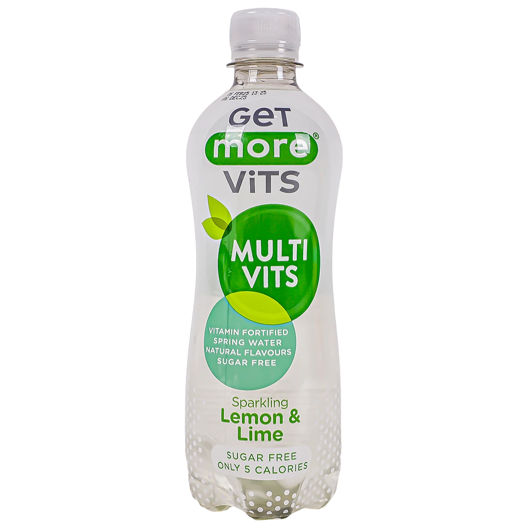 Get More Vites Multivitamin Water Lemon Flavor Sugar Free 500 ml