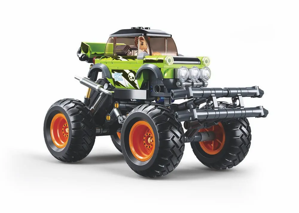 Sluban Green Off-Road Pulling Car 264 pcs - view 2