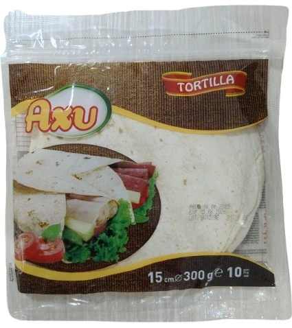Axu Wheat Flour Tortilla 15cm 10 Pieces