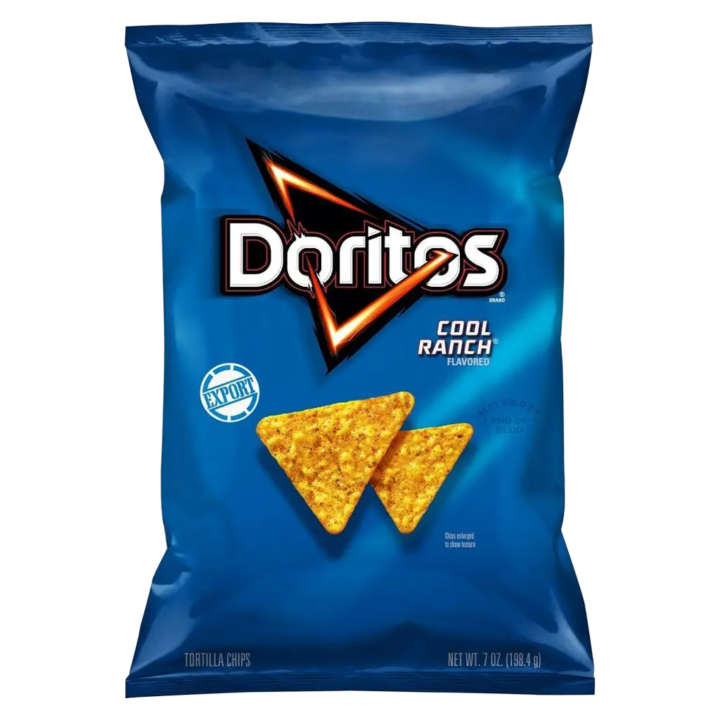 Doritos Tortilla Chips Ranch Flavor 198.4 gm - view 1