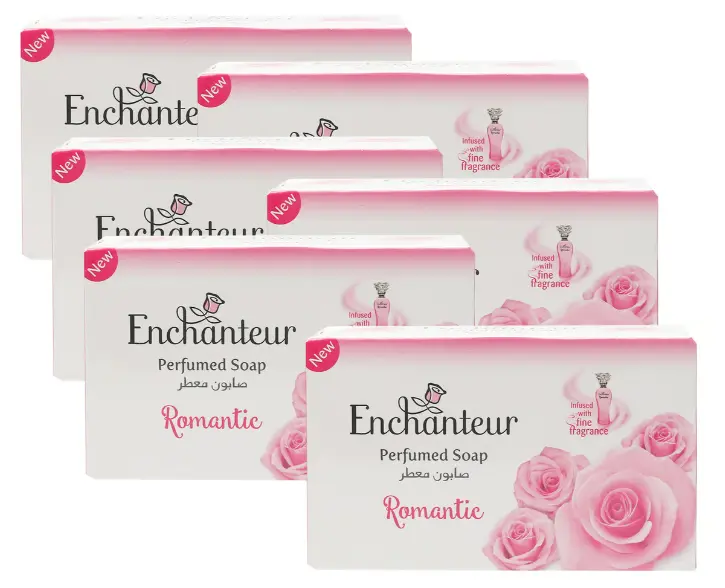 Enchanteur Bar Soap Romantic 125GmX6 - view 1