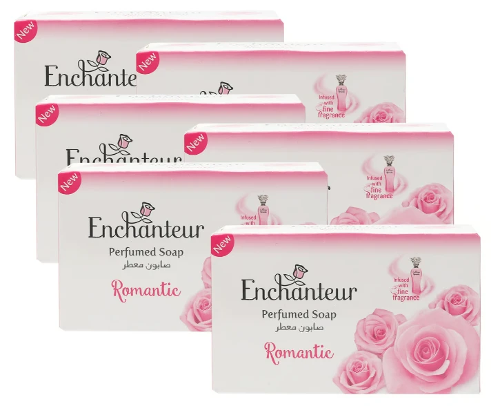 Enchanteur Bar Soap Romantic 125GmX6