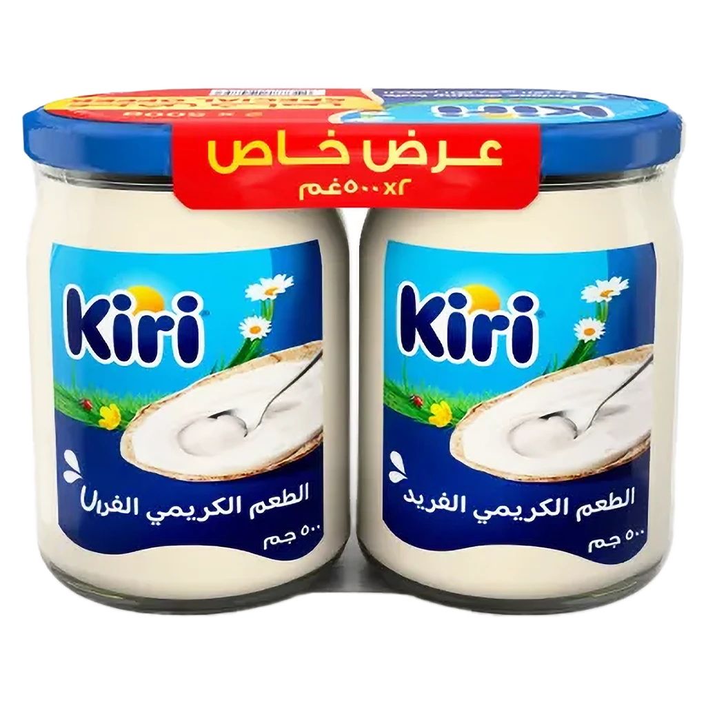Kiri Analogue Spreadableable Cream Cheese 2 pcs 500 gm