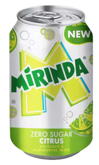 Mirinda Citrus Zero Sugar 330 Ml - view 1